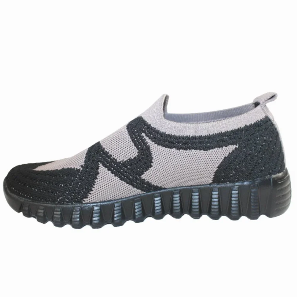 Bernie Mev Nadin Black Mauve Slip-On Sneaker, Size 37 (US 6.5 - 7) - Picture 4 of 9